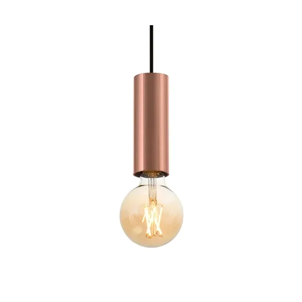 Pendente Itamonte Tubolare E27 464/15E27 Ø53x145mm 1x E27 em Alumínio para LED Bulbo A60 ou Filamento