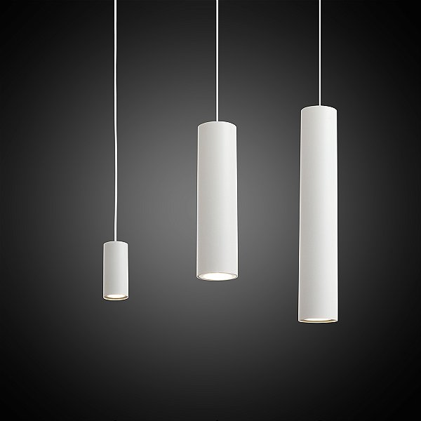 Pendente Itamonte Tubolare PAR20 465/50 Ø65x495mm 1x E27 em Alumínio para LED PAR20