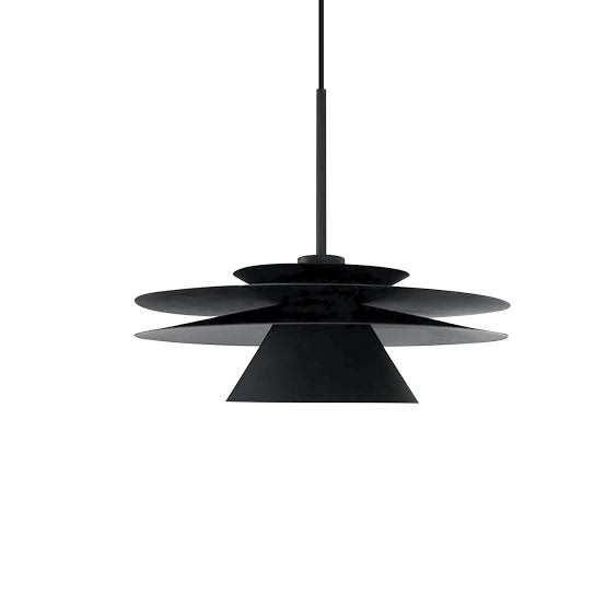Pendente Tutu 539 Ø600x140mm 1x GU10 LED Dicróica Alumínio