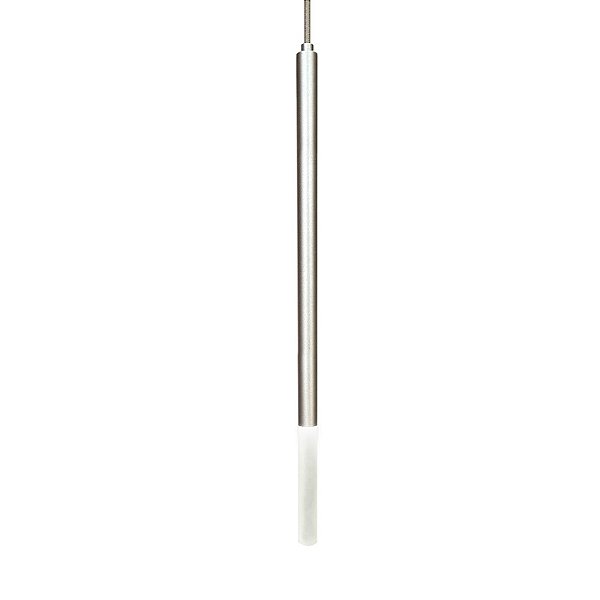 Pendente Ice I 570 Ø25x520mm 1x G9 LED Cápsula Alumínio