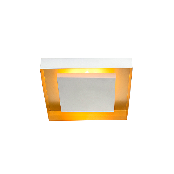 Luminária de Sobrepor Itamonte Eclipse 560 x 560 mm 6x E27 em Alumínio 3045/56
