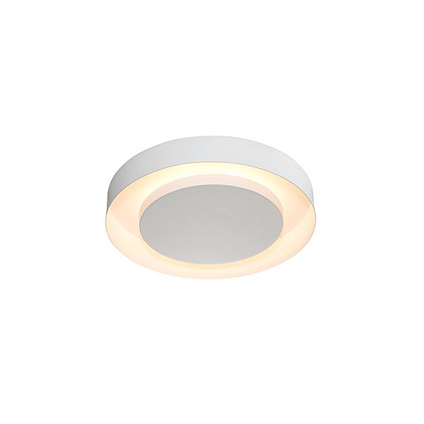 Luminária de Sobrepor Itamonte Eclipse Ø400 x 80 mm 6x G9 em Alumínio 3046/40