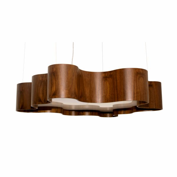 Pendente Accord Orgânico A-1200 102,5x97,5x20cm em Madeira Design Contemporâneo