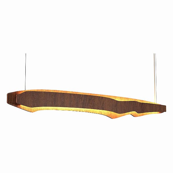 Pendente Accord Horizon A-1472LED 180x9x19cm LED Integrado 83W 4853lm IRC 90
