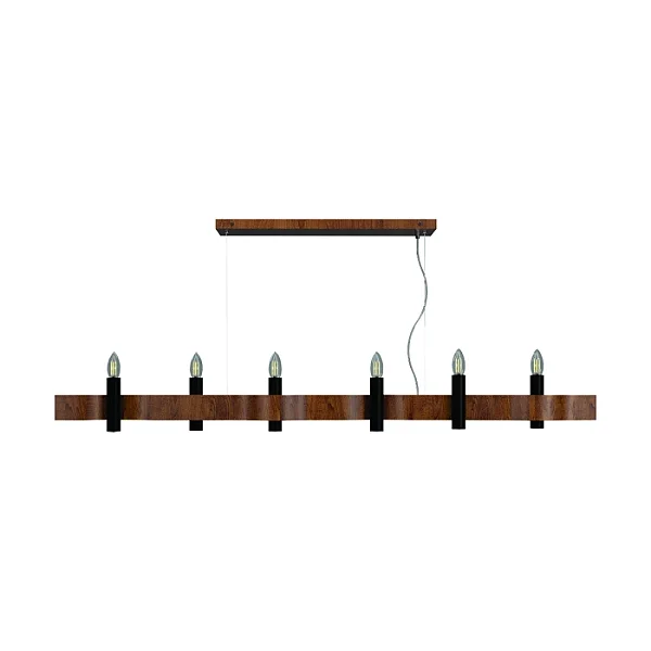 Pendente Accord Flow A-1518 150x10,5x15cm Design Contemporâneo Decorativo