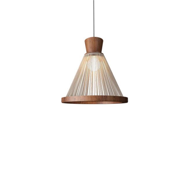 Pendente Accord Corda A-1530 34x34cm Design Contemporâneo Decorativo