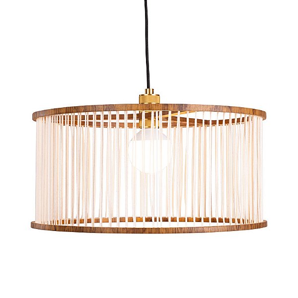 Pendente Accord Corda A-1537 50x29cm Design Contemporâneo Decorativo
