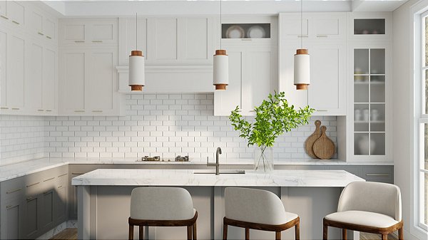 Pendente Accord Cilíndrico Corda A-1595 40x16cm Design Contemporâneo Decorativo