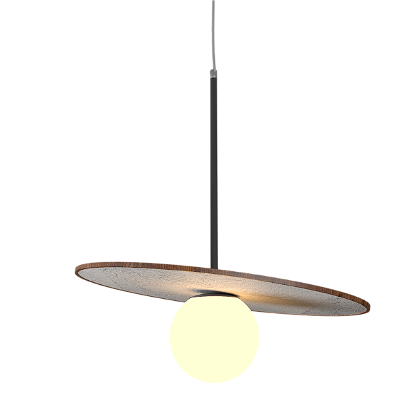 Pendente Accord Petra Orbit A-1598 15,4x40cm Design Contemporâneo Decorativo