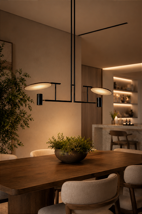 Pendente Accord Dot Petra A-1639 108x30x108cm Design Contemporâneo