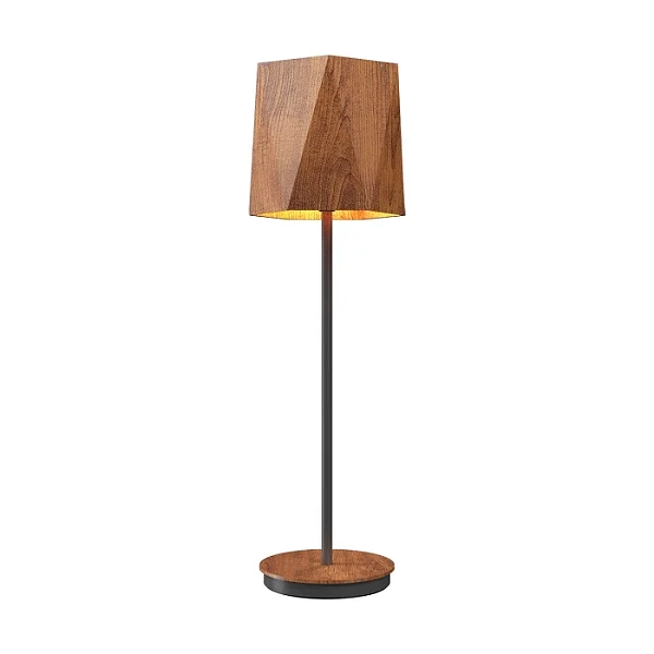 Abajur Accord Facetado A-7090 18x76cm Design Sofisticado