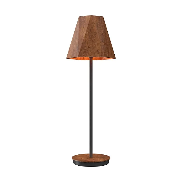 Abajur Accord Facetado A-7091 20x76cm Design Sofisticado