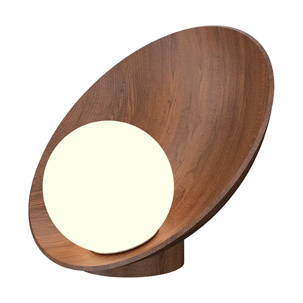 Abajur Accord Oyster A-7102 35,5x24x28,5cm Design Moderno