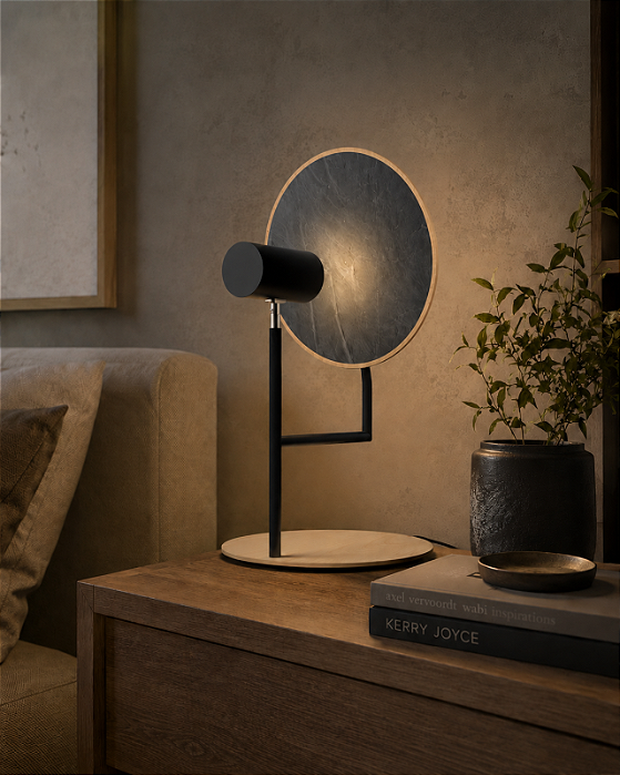 Abajur Accord Dot Petra A-7106 25x24x46cm Design Moderno