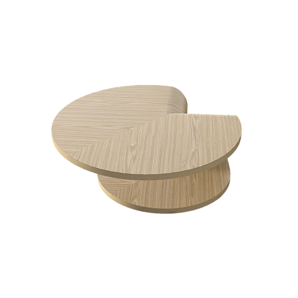 Mesa de Centro Accord Bloom F1015 80x24cm Design Orgânico