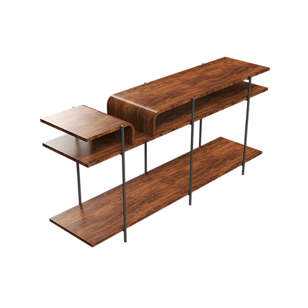 Aparador Accord Cascade F1024 170x43,5x76cm Design Moderno