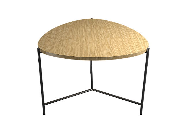Mesa de Centro Accord Clean F1034 60x35cm Design Minimalista
