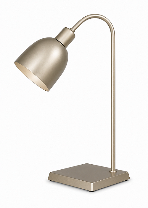 Luminária de Mesa Champagne com Cúpula Champagne 37x25cm 5L Trevisan