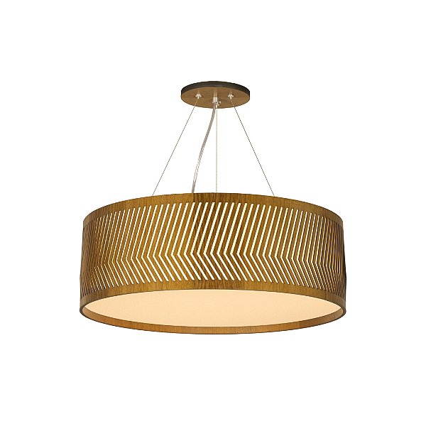 Pendente Balaio Slim 55 Classic Lar Madeira 55cm 5x E27 – Ref. 1131
