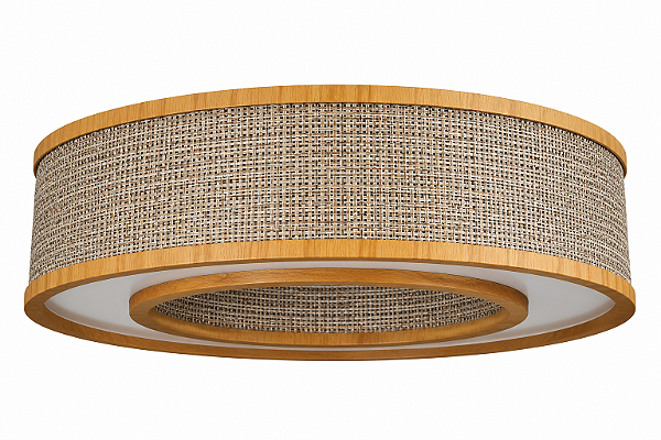 Plafon Anel Essencial TS5517 Classic Lar Madeira 55cm 5x E27 – Ref. 2020