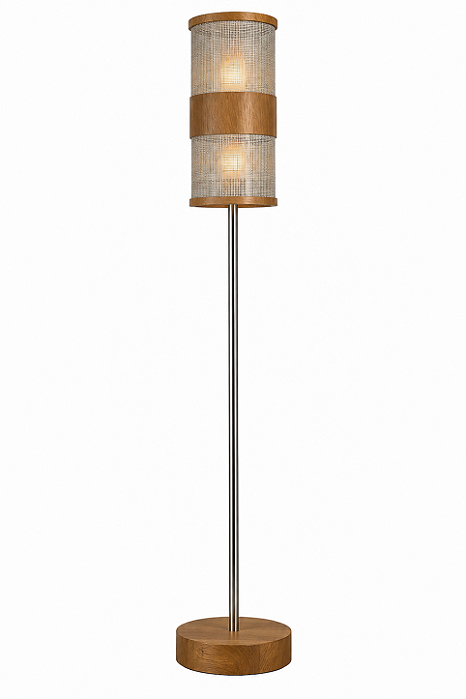 Coluna Essencial Petra Classic Lar Madeira 170cm E27 – Ref. 2036
