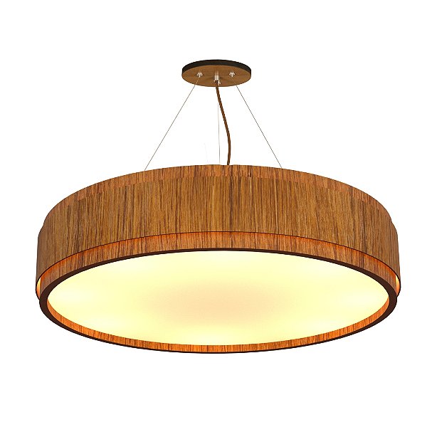 Pendente Saturno 70 Classic Lar Madeira 70cm 8x E27 – Ref. 1217