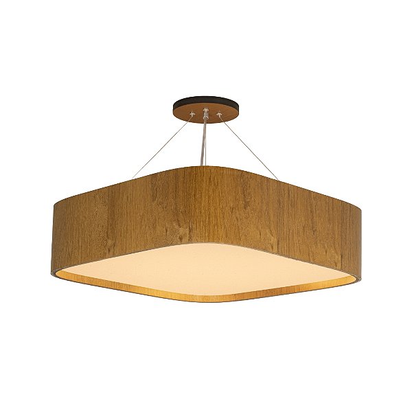 Pendente Lamé 55 Classic Lar Madeira 55x55cm 5x E27 – Ref. 1186