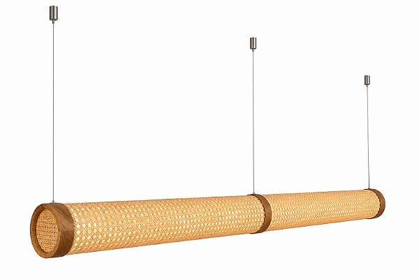 Pendente Conductus Palha Leve Classic Lar 130cm LED 38W – Ref. 1396