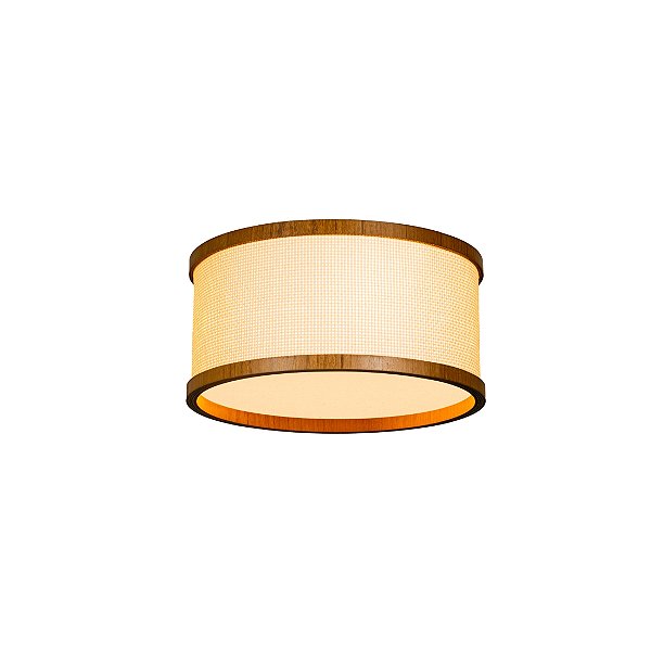 Plafon Palha Leve PL3517 Classic Lar 35cm 2x E27 – Ref. 1260