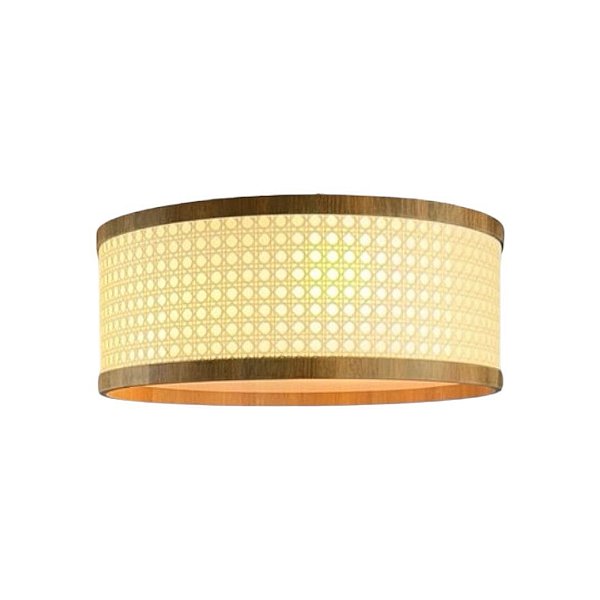 Plafon Palha Sextavada P5517 Classic Lar 55cm 5x E27 – Ref. 1371