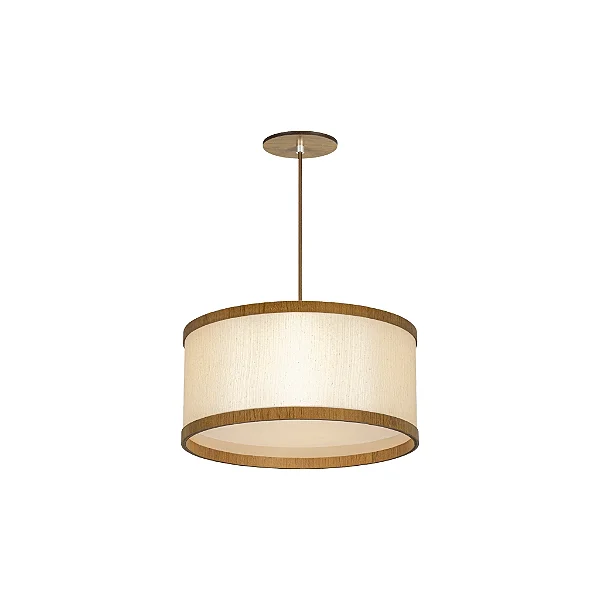 Pendente Soft C3517 Classic Lar 35x17cm 2x E27 – Ref. 1122