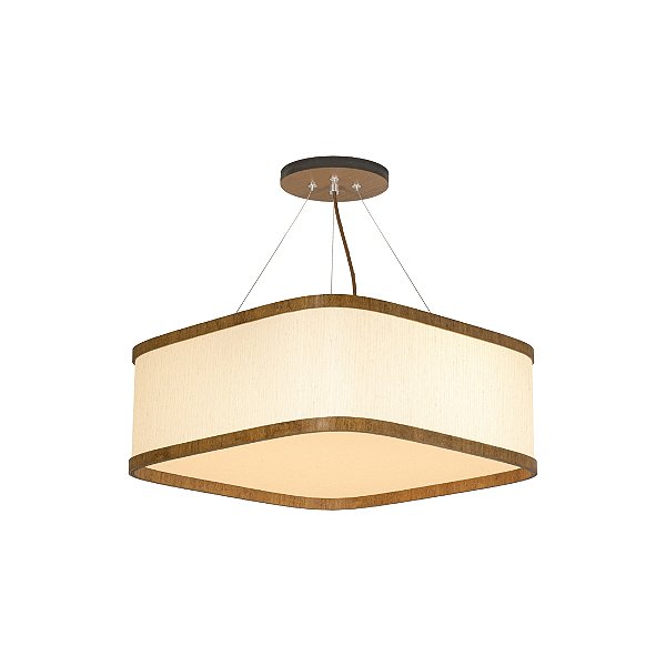 Pendente Soft Lamé C4517 Classic Lar 44x44cm 4x E27 – Ref. 1192