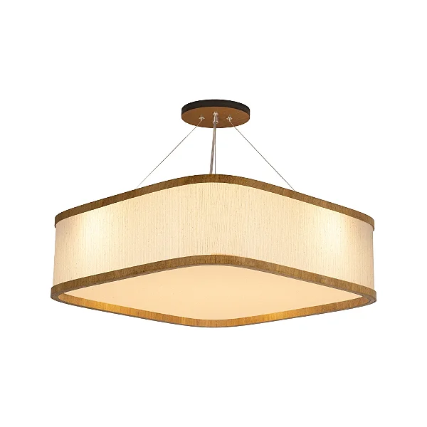 Pendente Soft Lamé C5517 Classic Lar 55x55cm 5x E27 – Ref. 1193