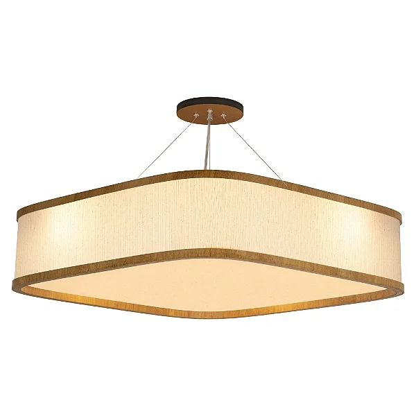 Pendente Soft Lamé C7017 Classic Lar 70x70cm 8x E27 – Ref. 1203