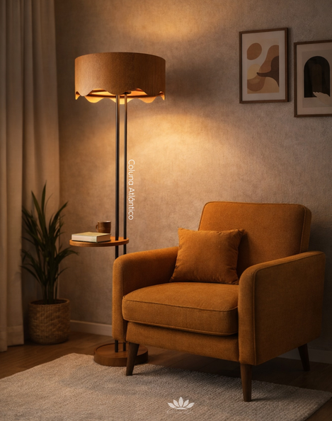 Coluna Atlântico com Mesa 45 Classic Lar Intervém 160cm – Ref. 1403