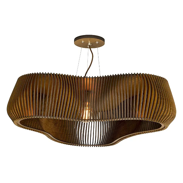 Pendente Ripado Orgânico 70 Classic Lar 70cm E27 – Ref. 1310