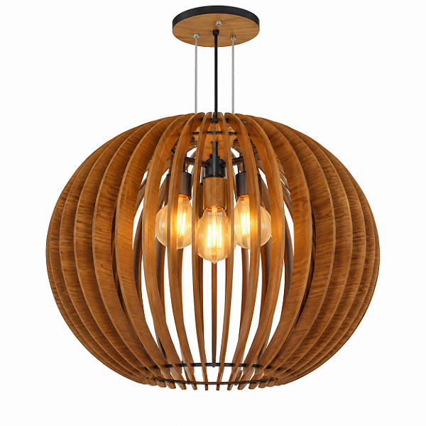 Pendente Esfera 60 Classic Lar 60cm 3x E27 – Ref. 1385