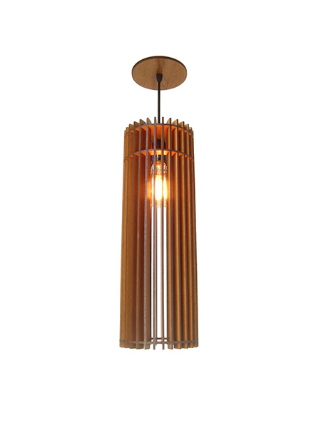 Pendente Tubular 15 Classic Lar 44x15cm E27 – Ref. 1028