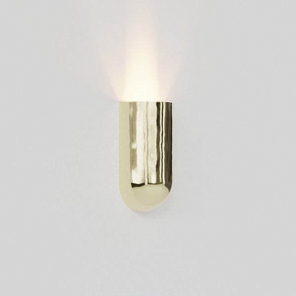 (Latão - Especiais) Arandela Golden Art Lara Luz Indireta 17x10cm GU10  P2030-17LT