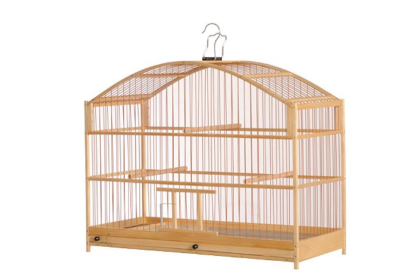0054- Gaiola Meia Lua 50cm - Nº4 - Malha Fina