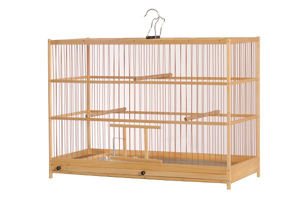 0084- Gaiola Quadrada 50cm - Nº4 - Malha Fina