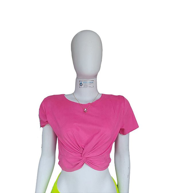 cropped suede de amarrar