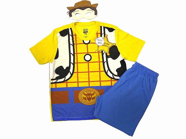 Pijama Infantil Toy Story "Woody" + Brinde