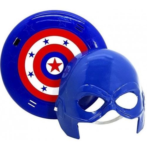 Mascara e escudo - Coleção Heróis - Capitão América