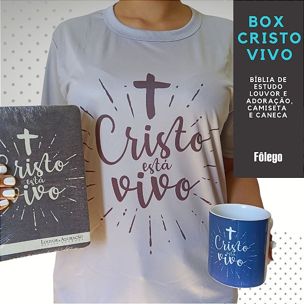 Box Bíblia Cristo Vivo