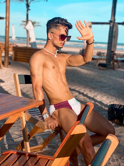 Sunga Three Phases Noronha e Açaí - PowerSlip