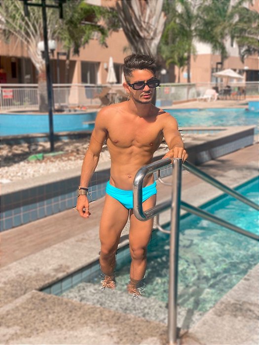 Sunga Azul Piscina - PowerSlip