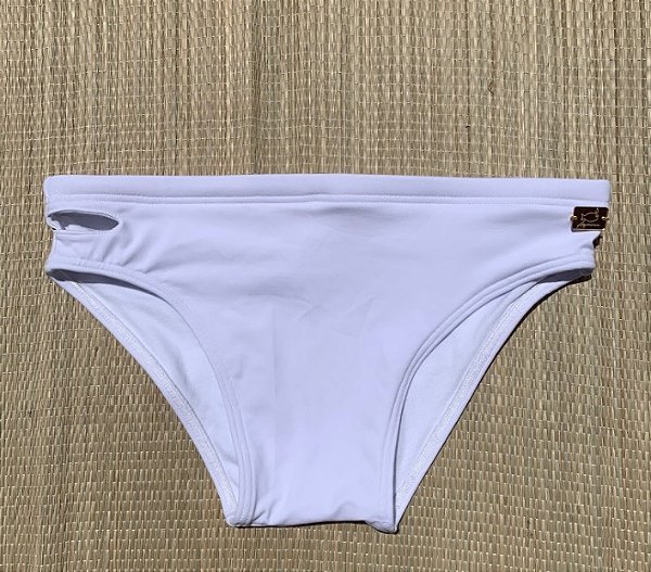 Sunga Branca com Designer na Lateral - PowerSlip