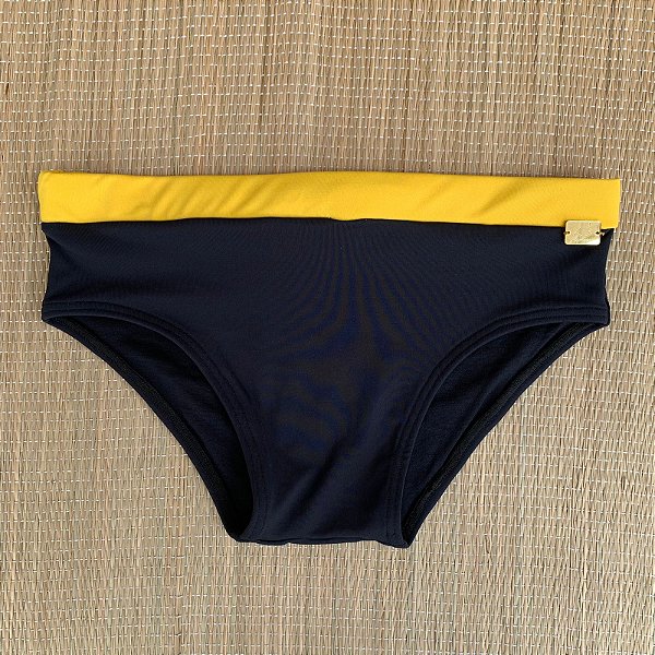 Sunga Duo Amarela - Tradicional