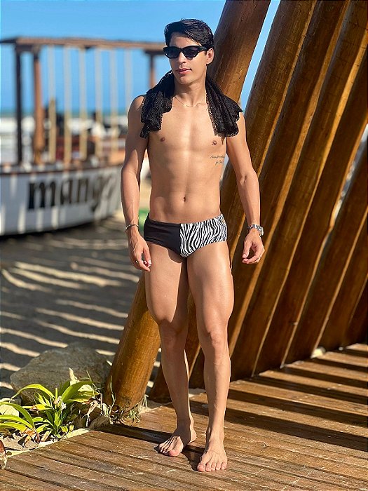 Sunga Middle Zebra - Tradicional